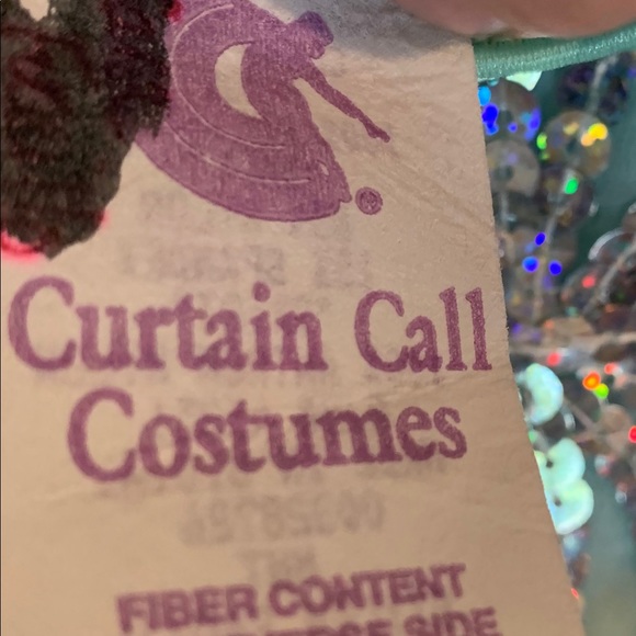 Ballerina Costume Curtain Call Green Child 10C - Picture 9 of 11